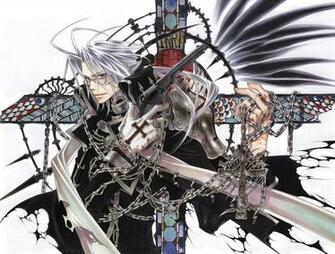 Trinity Blood Pistols Abel Nightroad Cross Chain Guys