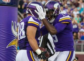 Aug Minneapolis Mn Usa Minnesota Vikings Fullback Zach Line