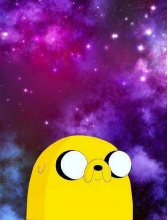Adventure Time Background Cute Galaxy Jake Wallpaper