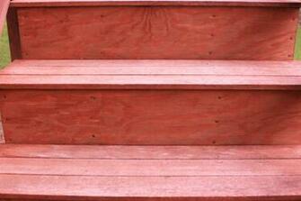 Cleaned And Stained The Back Deck Stairs This Weekend I M Not A