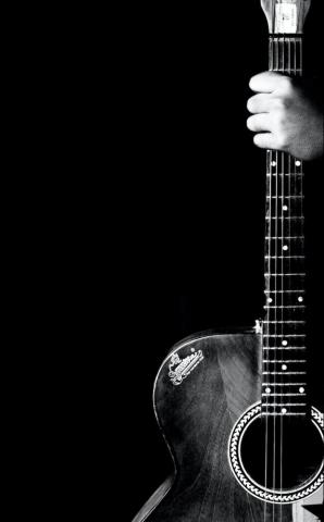 Black Guitar Pictures Image