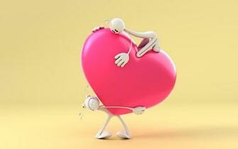 Funny Lovable Cartoon Disign HD Wallpaper Rocks