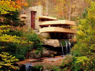 Fallingwater By Frank Lloyd Wright