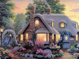 Related Pictures 3d Christmas Cottage Animated Wallpaper Windows