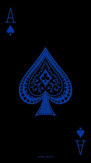Jomber Edwin On Draw Dark Phone Wallpaper Ace Of Spades