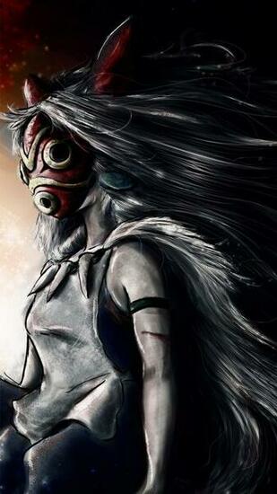 Princess Mononoke Wallpaper For iPhone Plus