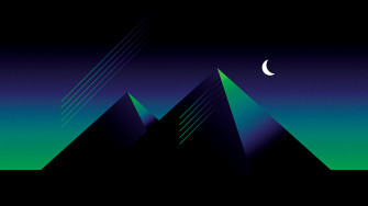 Wallpaper 4k Retro Pyramid