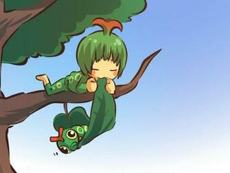 Caterpie Manga Anime Qmgv