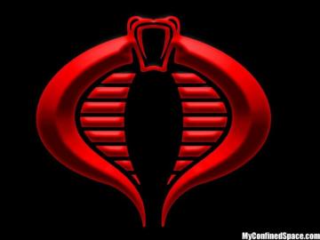 Cobra Commander Logo Wallpaper Embossjpg