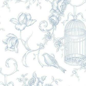 Bird Cages Wallpaper Gc29842 Norwall Discount Store
