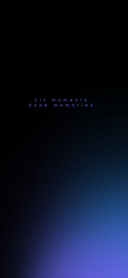 Lit Moments Dope Memories Blue Black Wallpaper For Ios