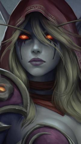 Sylvanas Windrunner Wow 4k Phone HD Wallpaper Image