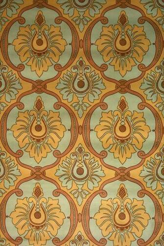 Vintage Baroque Style Vinyl Wallpaper