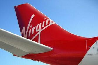 Rear End Of The Virgin Aircraft Wallpaper Paperpull