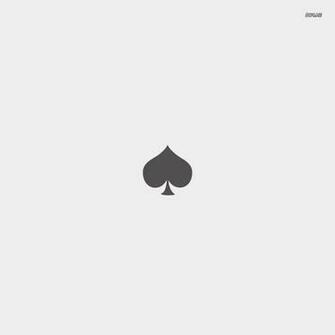 Spades Wallpaper Minimalistic