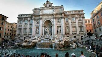 Trevi Fountain HD Wallpaper Background Image