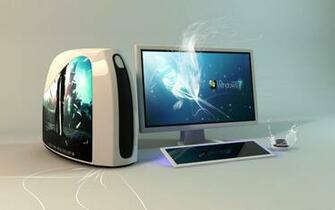 Modern Desktop Computers Wallpaper