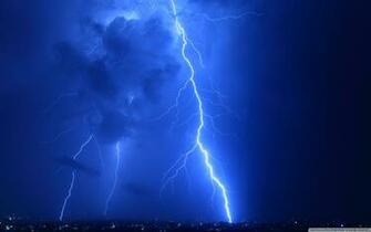 Cool Lightning Strikes HD Desktop Wallpaper Widescreen