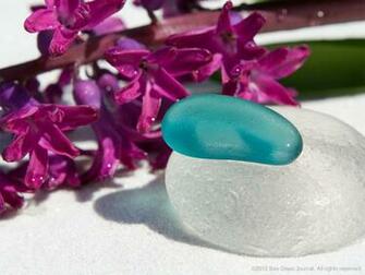 Sea Glass Photography Teal Bottom