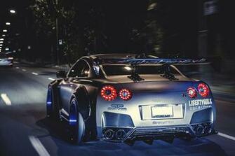 Nissan Gt R By Liberty Walk Rear Photo Doczilla
