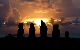 Easter Island Pictures Computer Wallpaper Desktop