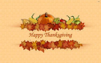 Cute Thanksgiving Background Wallpaper