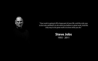 Is Great Work And The Only Way To Do Love What You