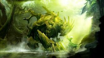 Mind Control Swamp Monster Wallpaper