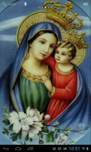 Virgin Mary HD Wallpaper For Android By Burnout Soft