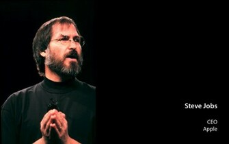 Steve Jobs Ceo Of Apple Wallpaper Stock
