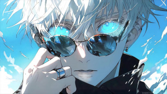 Gojo Blue Sky Jujutsu Kaisen Live Wallpaper