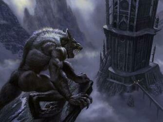 Dark Werewolf Wallpaper