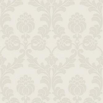 Genteel Damask Wallpaper Sample Traditional