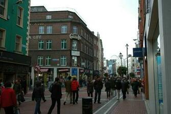 Trinity College Dublin Ireland Dub Grafton Street Shops