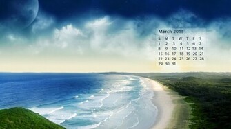 Desktop Wallpaper Calendar March