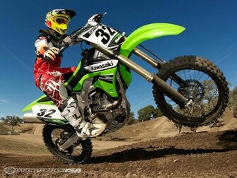 Kawasaki Dirt Bike Wallpaper HD Pics