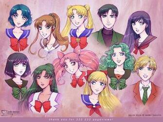 Sailor Moon Group Wallpaper