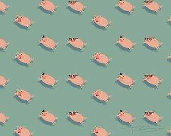 Mr Pig Wallpaper By Tun4f1sh