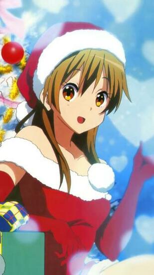 Christmas Anime Samsung Galaxy Note Wallpaper