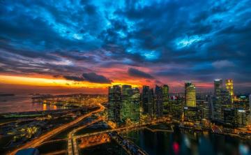 Wallpaper Id A Beautiful Cityscape With Skyscrapers