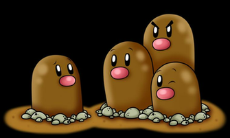 Dugtrio Pokemon Wallpaper Image