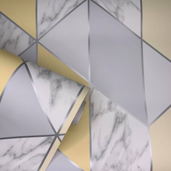 Grey And Yellow Wallpaper