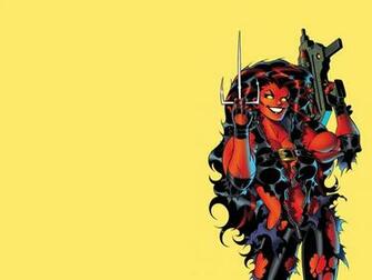 Red She Hulk Wallpaper