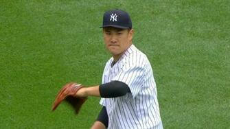 Yankees Pitcher Masahiro Tanaka Dominates A S Pictures