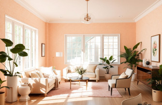 Peach Color Wallpaper