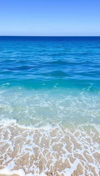 Blue Sea Wallpaper