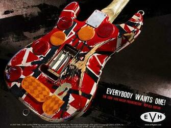 Van Halen Frankenstein Pattern Stripes Wallpaper