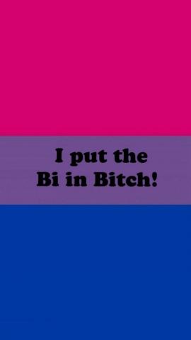 Bi Flag Wallpaper Sun