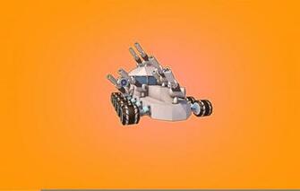 Wallpaper Minimalism The Game Machine Cube Tank