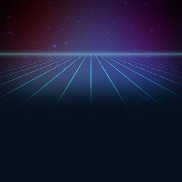 Neon Drive 80s Arcade Game A By Fraoula Slides Background
